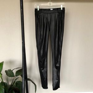 Faux Leather Legging